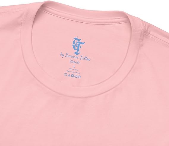 Unisex Graphic T-Shirt Abstract Line Art Design, Soft Cotton Short Sleeve Tee - Image 6